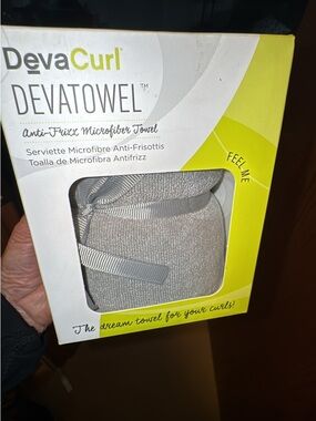 DevaCurl DevaTowel Microfiber Hair Towel - Light Gray